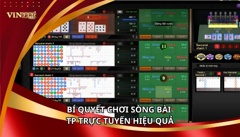 Sòng Bài TP Trực Tuyến Vin777 - Sảnh Casino Hoàng Gia 7 Bí quyết chơi sòng bài TP trực tuyến hiệu quả